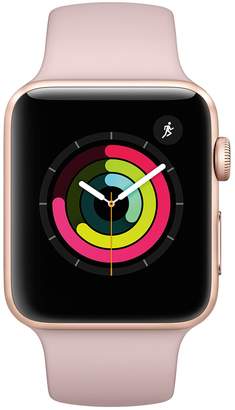 Apple Watch Series 3 (GPS) 38mm Gold Aluminum Case with Pink Sand Sport Band