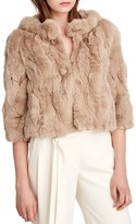 Thumbnail for your product : Halston Cropped Fur Coat