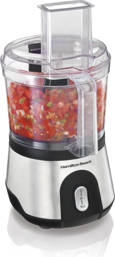 Hamilton Beach 10 Cup Stainless Steel Food Processor and Chopper