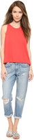 Thumbnail for your product : Enza Costa Cropped Sheath Tank
