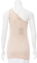 Thumbnail for your product : Prada One-Shoulder Cashmere Top w/ Tags