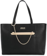 Thumbnail for your product : Armani Jeans chain embellished tote