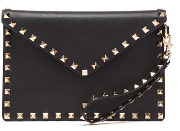 valentino rockstud wristlet