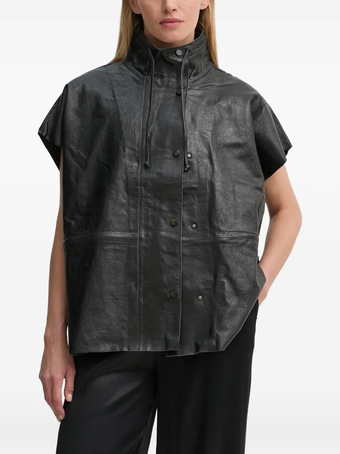 DAY Birger et Mikkelsen Mortimer leather vest