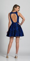 Thumbnail for your product : Dave and Johnny Printed Box Pleated Fit and Flare Homecoming Dress