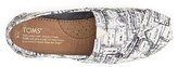 Thumbnail for your product : Toms 'Classic - Passport Stamps' Slip-On (Nordstrom Exclusive)(Women)