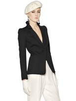 Thumbnail for your product : Giorgio Armani Single Button Viscose Jersey Jacket