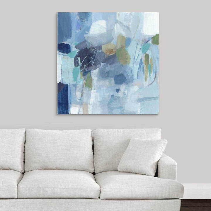 Waiting in Line by Christina Long Canvas Wall Art
