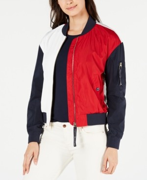 tommy bomber jacket womens