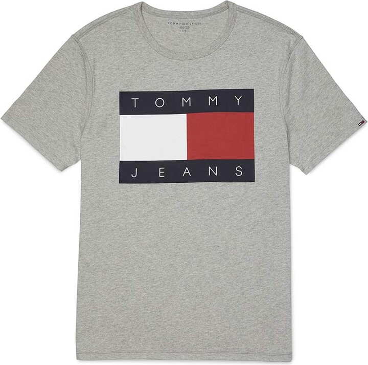 tommy jeans grey t shirt