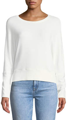 Cupcakes And Cashmere Charles Crewneck Long-Sleeve Knit Top
