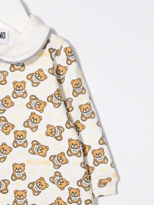 MOSCHINO BAMBINO Teddy Bear motif 2 pack pyjamas