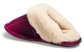 Thumbnail for your product : Bedroom Athletics 'Kate' Shearling Lined Harris Tweed Slipper