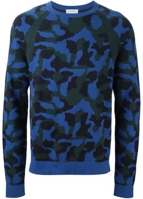 Paul & Joe camouflage pattern sweater