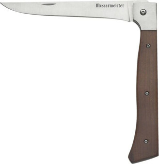 Messermeister Adventure Chef Folding Fillet Knife, 6 Inch, Carbonized Maple