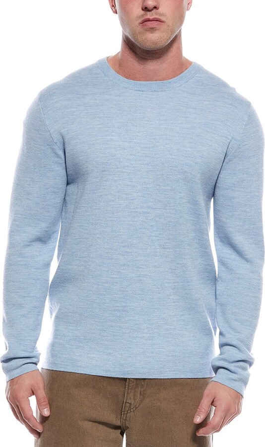 Magaschoni Merino Wool-Blend Crewneck Sweater