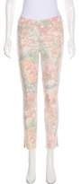 Thumbnail for your product : Mother The Looker Ankle Fray Mid-Rise Skinny Jeans w/ Tags