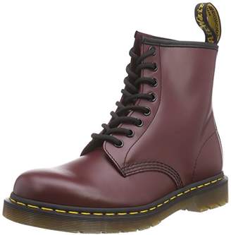 Dr. Martens 1460 Original, Unisex Adults' Boots, Red ( Smooth), 15 UK