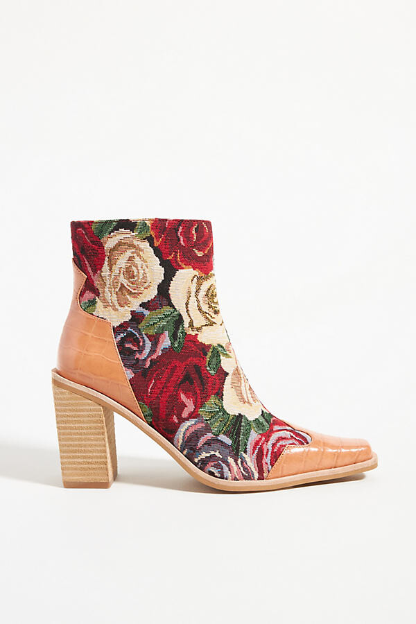 Cowboy Shoes Fashion High Heel NEW Womens Apt.9 Blanche Grey Calf Zipper Boots 