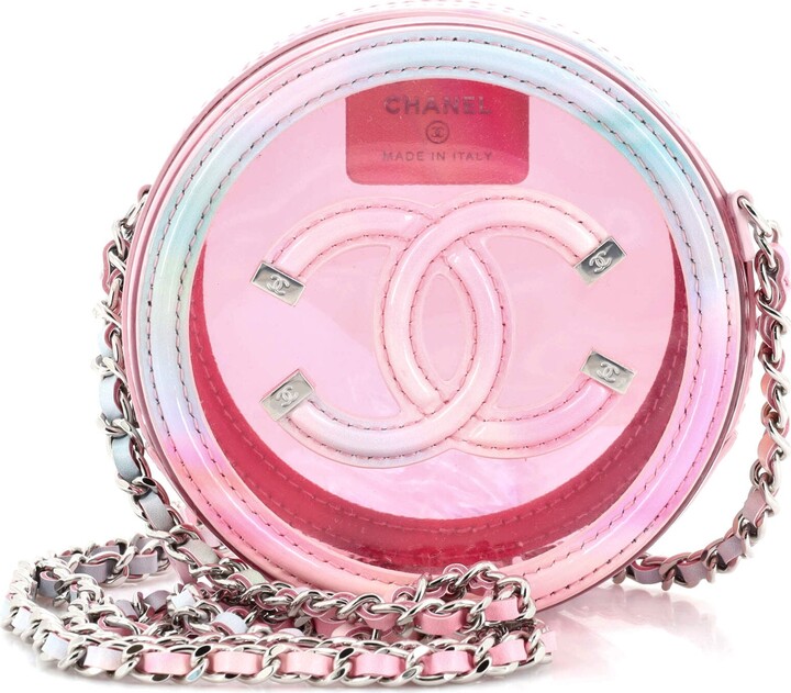Chanel Round Crossbody Bag - 12 For Sale on 1stDibs  chanel circle  crossbody, chanel round as earth, chanel round bag