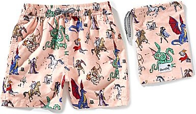 Boardies LittleBig Boys Fantasy Folk Swim Trunks