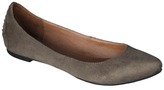 Thumbnail for your product : Mossimo Women's Kali Pointed Toe Flat - Taupe