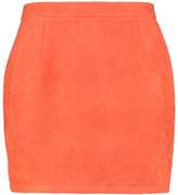 Thumbnail for your product : boohoo Plus Suedette A Line Mini Skirt