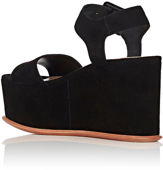 Loeffler Randall Women's Alessa Suede Platform-Wedge Sandals