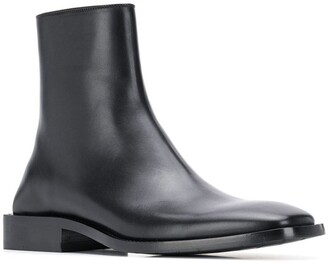 Balenciaga Square Toe Boots - ShopStyle