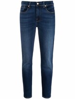 Thumbnail for your product : 7 For All Mankind Mid-Rise Slim Fit Jeans