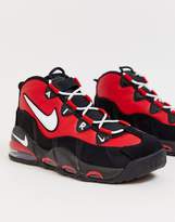 Thumbnail for your product : Nike Uptempo '95 trainers in black and red