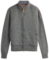Thumbnail for your product : Parajumpers Merino Wool Cardigan with Zipped Front