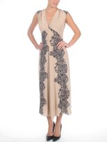 Thumbnail for your product : Vanessa Bruno Nude and Black Floral Dress