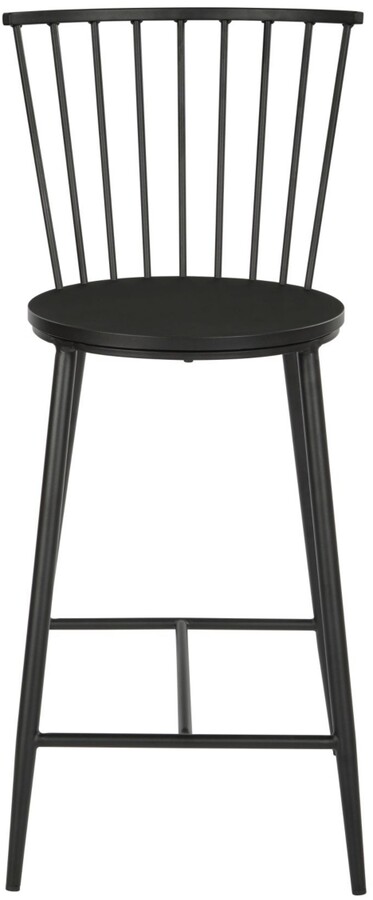 Office Star Bryce Counter Stool 26-inch with Metal Frame