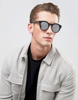 Thumbnail for your product : A. J. Morgan Aj Morgan Round Sunglasses In Black/Grey