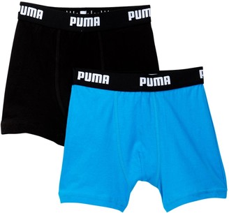 Puma Cotton Boxer Briefs - Pack of 2 (Big Boys)
