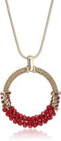Thumbnail for your product : Kenneth Cole New York Rose Gold Items" Rose Gold and Beaded Pendant Necklace