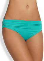 Thumbnail for your product : Carmen Marc Valvo Mediterranean Shirred Bikini Bottom