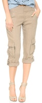 Thumbnail for your product : Alice + Olivia Narrow Rolled Cuff Cargo Pants