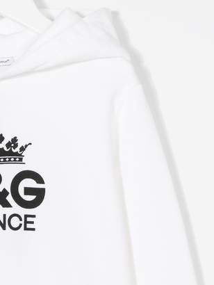 Dolce & Gabbana Kids branded hoodie