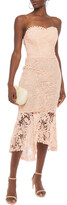 Thumbnail for your product : Maria Lucia Hohan Luri Strapless Lace-up Cotton Guipure Lace Midi Dress