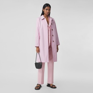 burberry purple coat