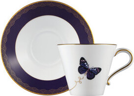 Prouna Bone China Teacup and Saucer