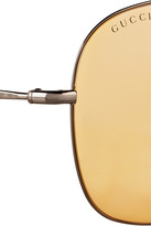 Thumbnail for your product : Square-frame metal sunglasses