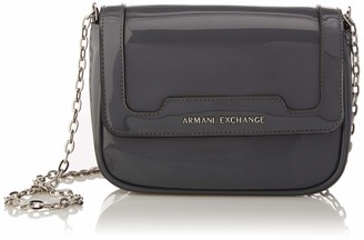 A|X Armani Exchange Small Patent Leather Crossbody - ShopStyle Shoulder Bags