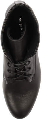 Django & Juliette Frans Black Boots Womens Shoes Casual Ankle Boots