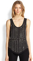 Thumbnail for your product : Parker Blair Embroidered Tank Top