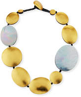 Thumbnail for your product : Viktoria Hayman Single-Strand Disc Necklace
