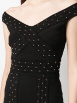 Thumbnail for your product : Elisabetta Franchi Fitted Off-Shoulder Dress