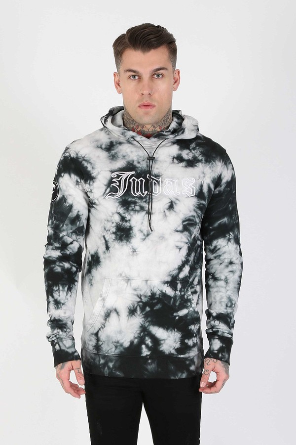 tie dye streetwear hoodie
